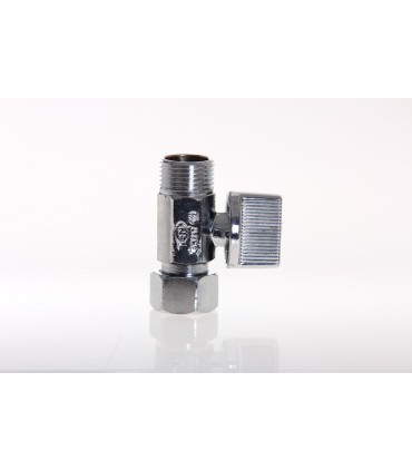 Robinet Equerre M.F.12/17 Chromé