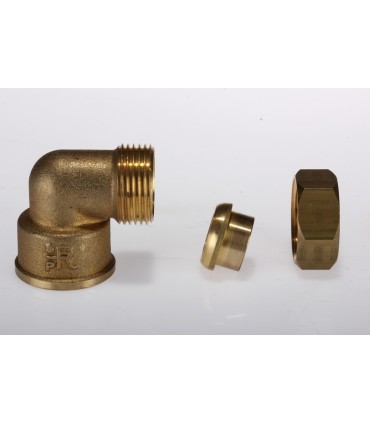 Coude Femell sphéro 26/34Ø22