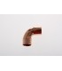 Coude CU Fem Gd Rayon 90° Ø16