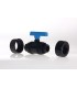Vanne PVC F/F 40/49