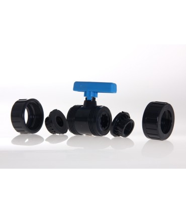 Vanne PVC F/F 40/49