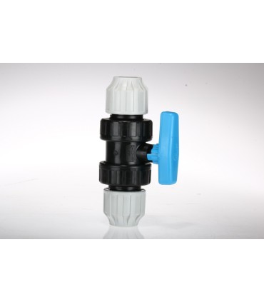 Vanne PVC pour Tuyau Ø 40mm