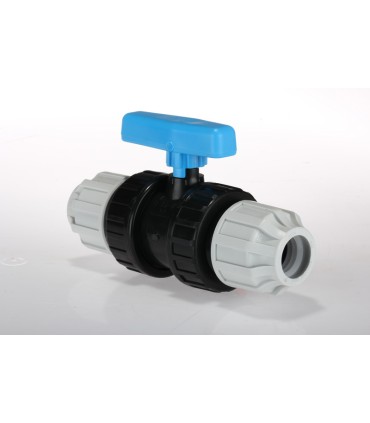 Vanne PVC pour Tuyau Ø 40mm