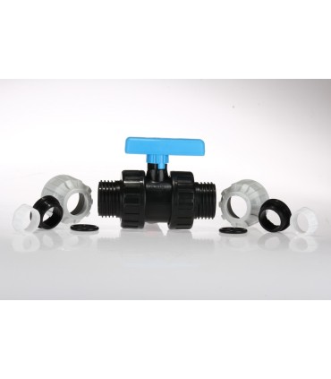 Vanne PVC pour Tuyau Ø 40mm