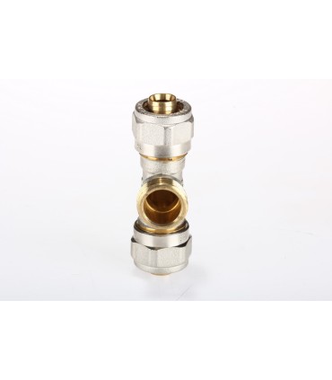 Té male 20x27 pour tuyaux multicouche Ø20