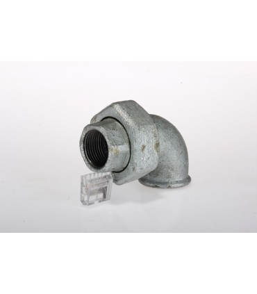 Coude Union Acier Zingué F.33/42