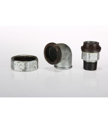 Coude Union Acier Zingué MF.12/17