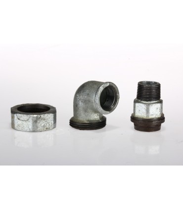 Coude Union Acier Zingué MF.12/17