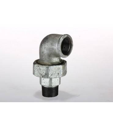 Coude Union Acier Zingué MF.12/17