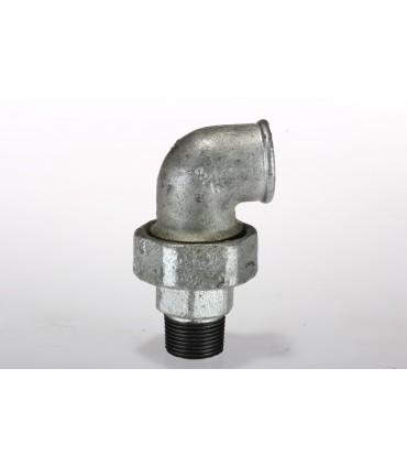 Coude Union Acier Zingué MF.12/17