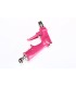 Pistolet Rac Rap Tout Metal Rose