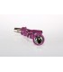 Pistolet Rac Rap Tout Metal Fuchsia