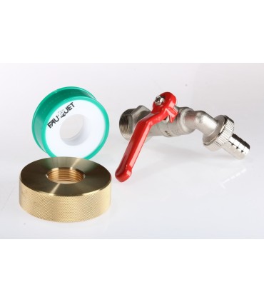 Accessoires Evacuation p/ Cuve Tuyau Ø25