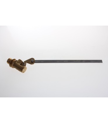 Robinet flot 15/21 Tige Droite méplat 3x15