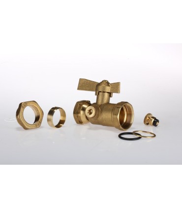 robinet apres compteur F 20x27 - 25 + Purge